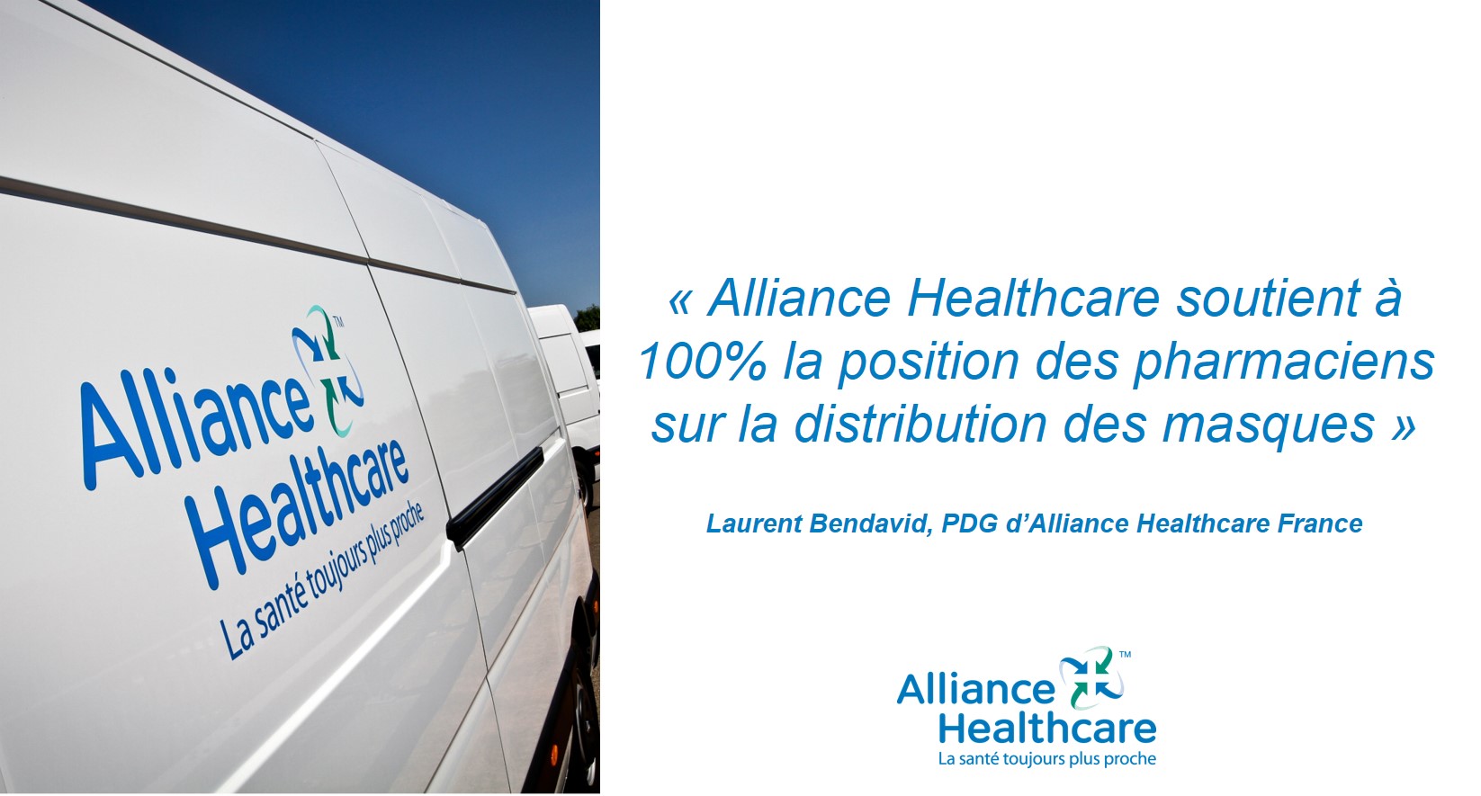 alliance healthcare soutient