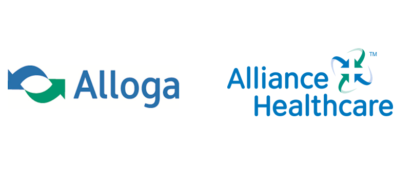 logo Alloga et Alliance Healthcare