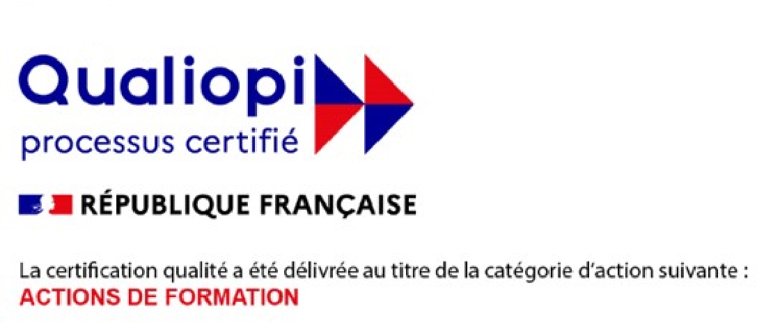 Logo Qualiopi certificat action de formation